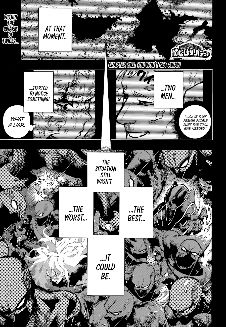 My Hero Academia, chapter 382, page 1