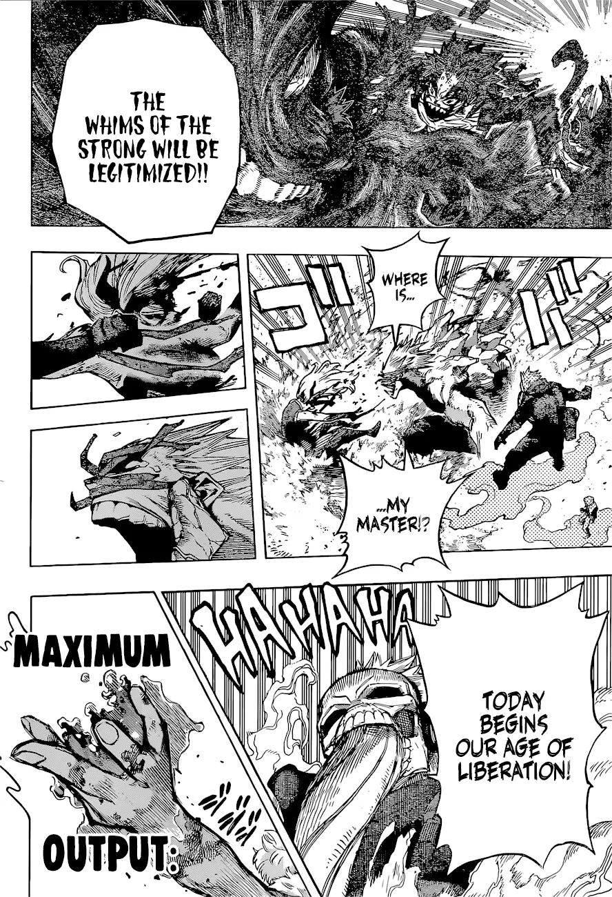 My Hero Academia, chapter 383, page 8