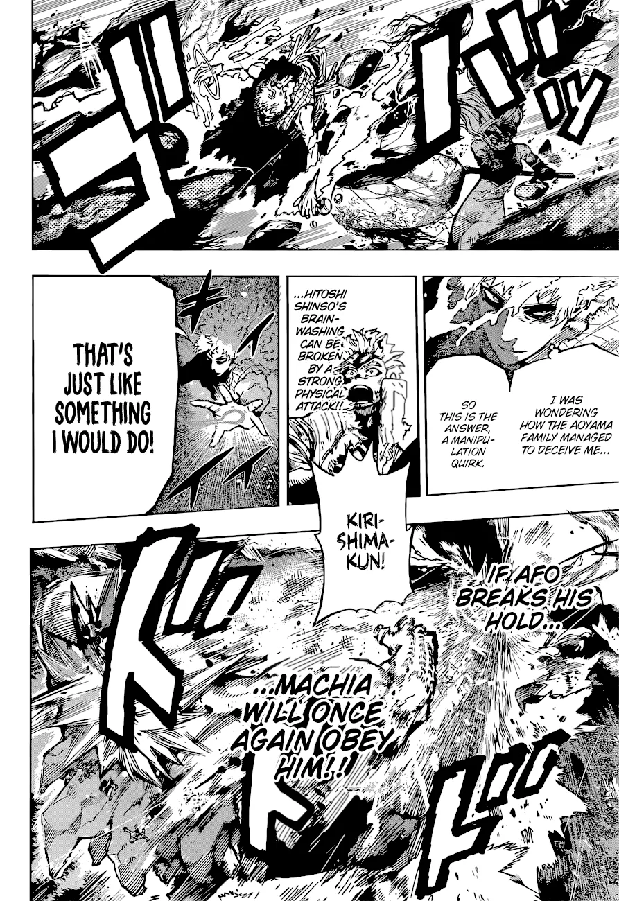 My Hero Academia, chapter 384, page 2