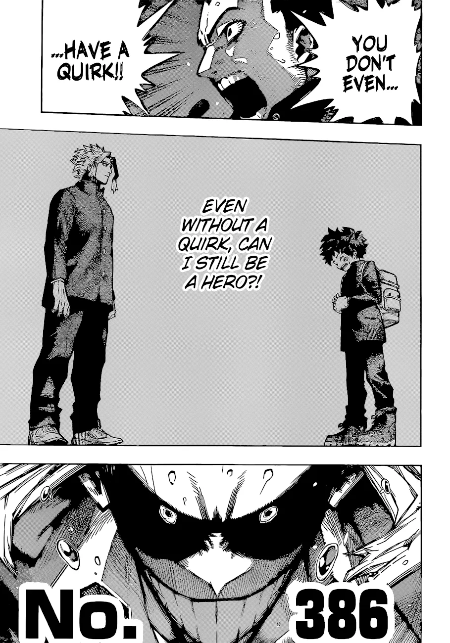 My Hero Academia, chapter 386, page 14