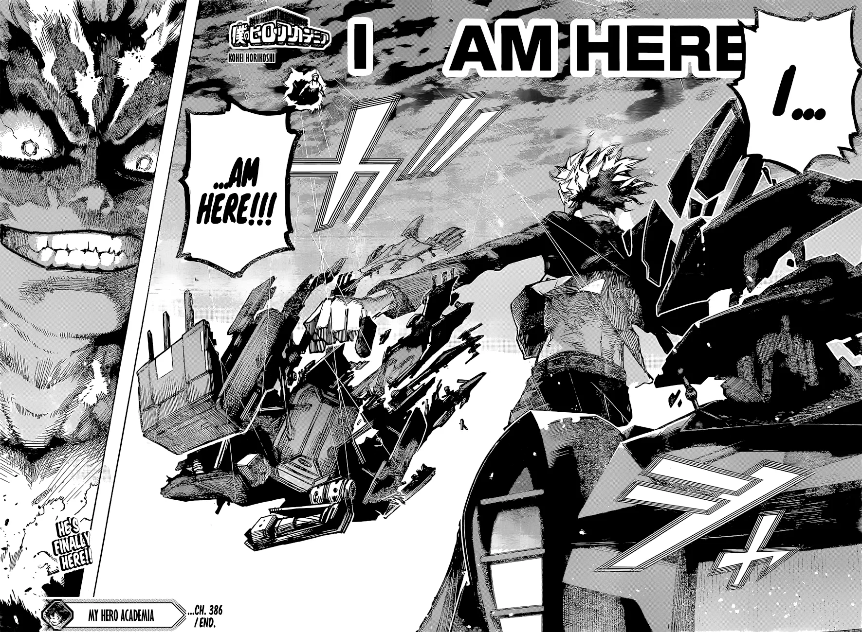 My Hero Academia, chapter 386, page 15