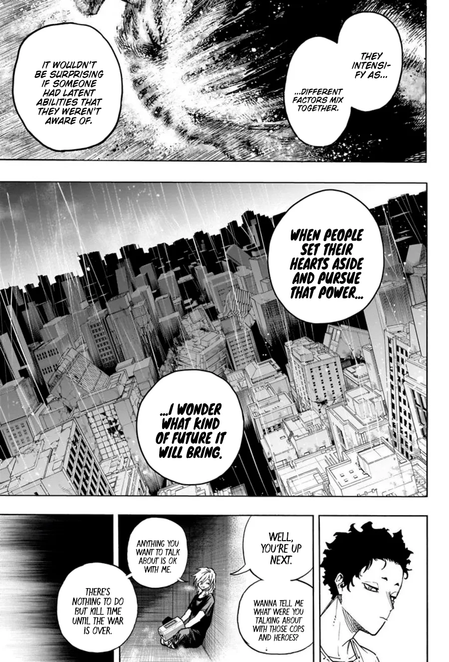 My Hero Academia, chapter 387, page 3