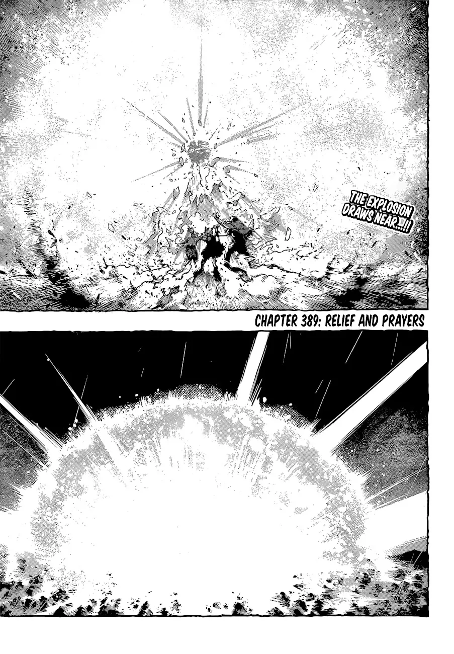 My Hero Academia, chapter 389, page 3