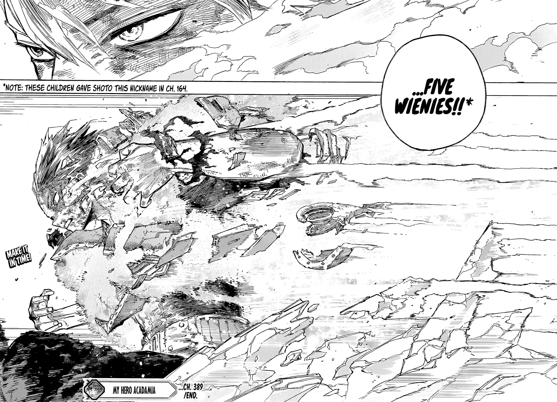 My Hero Academia, chapter 389, page 11