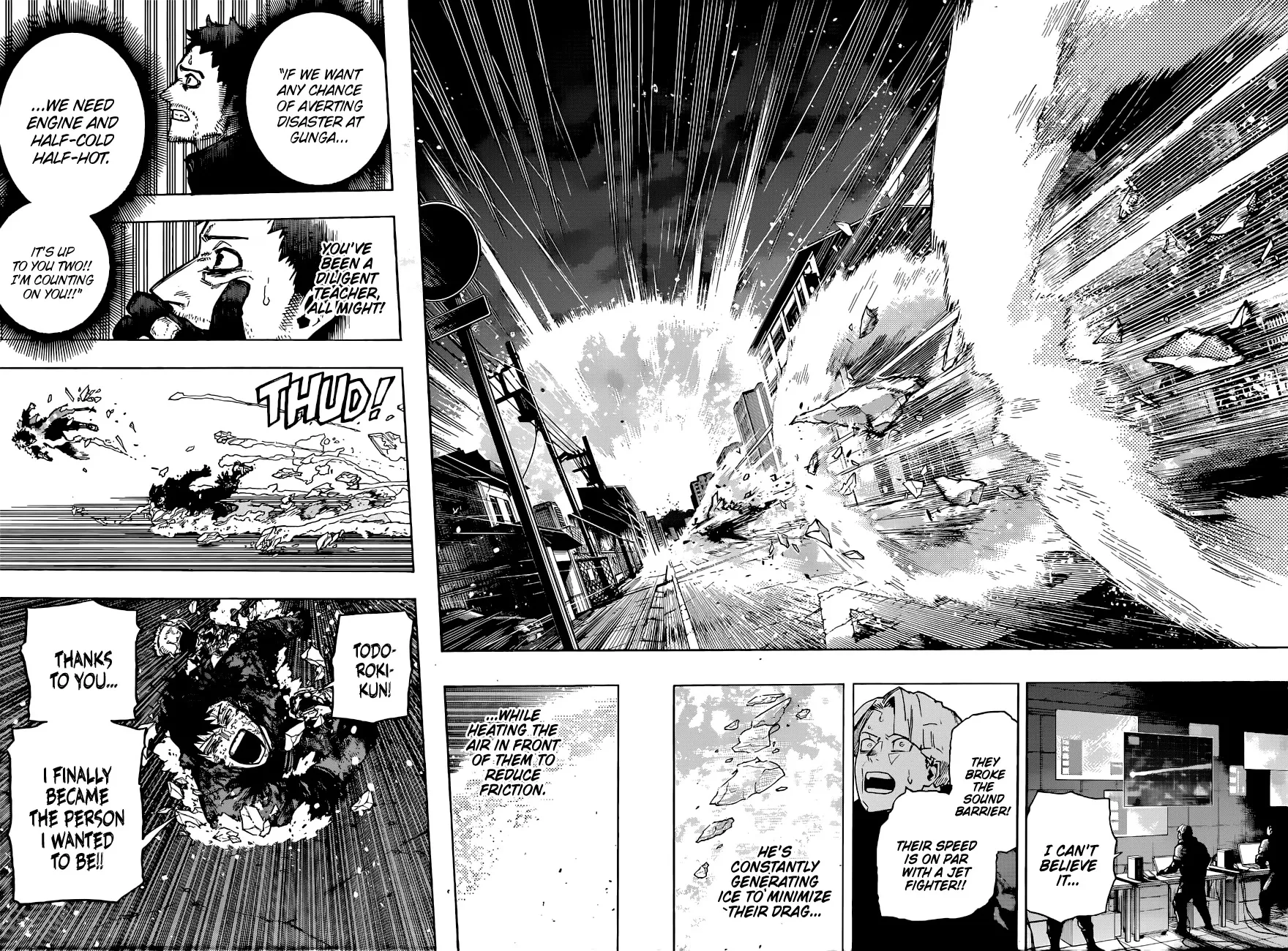 My Hero Academia, chapter 390, page 2