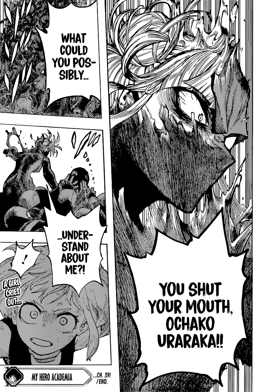 My Hero Academia, chapter 391, page 8