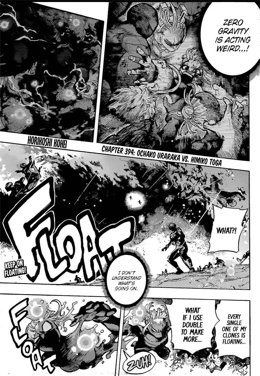 My Hero Academia, chapter 394, page 2