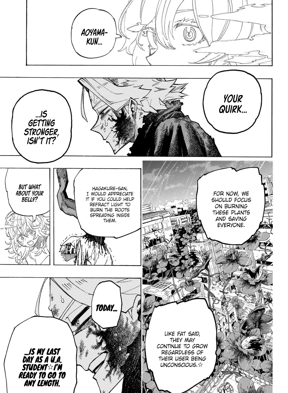 My Hero Academia, chapter 400, page 5