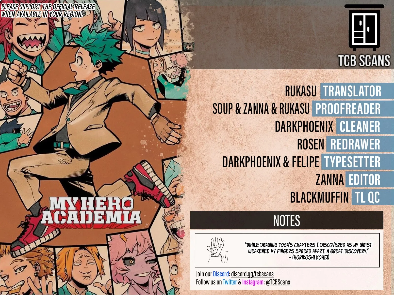 My Hero Academia, chapter 403, page 3