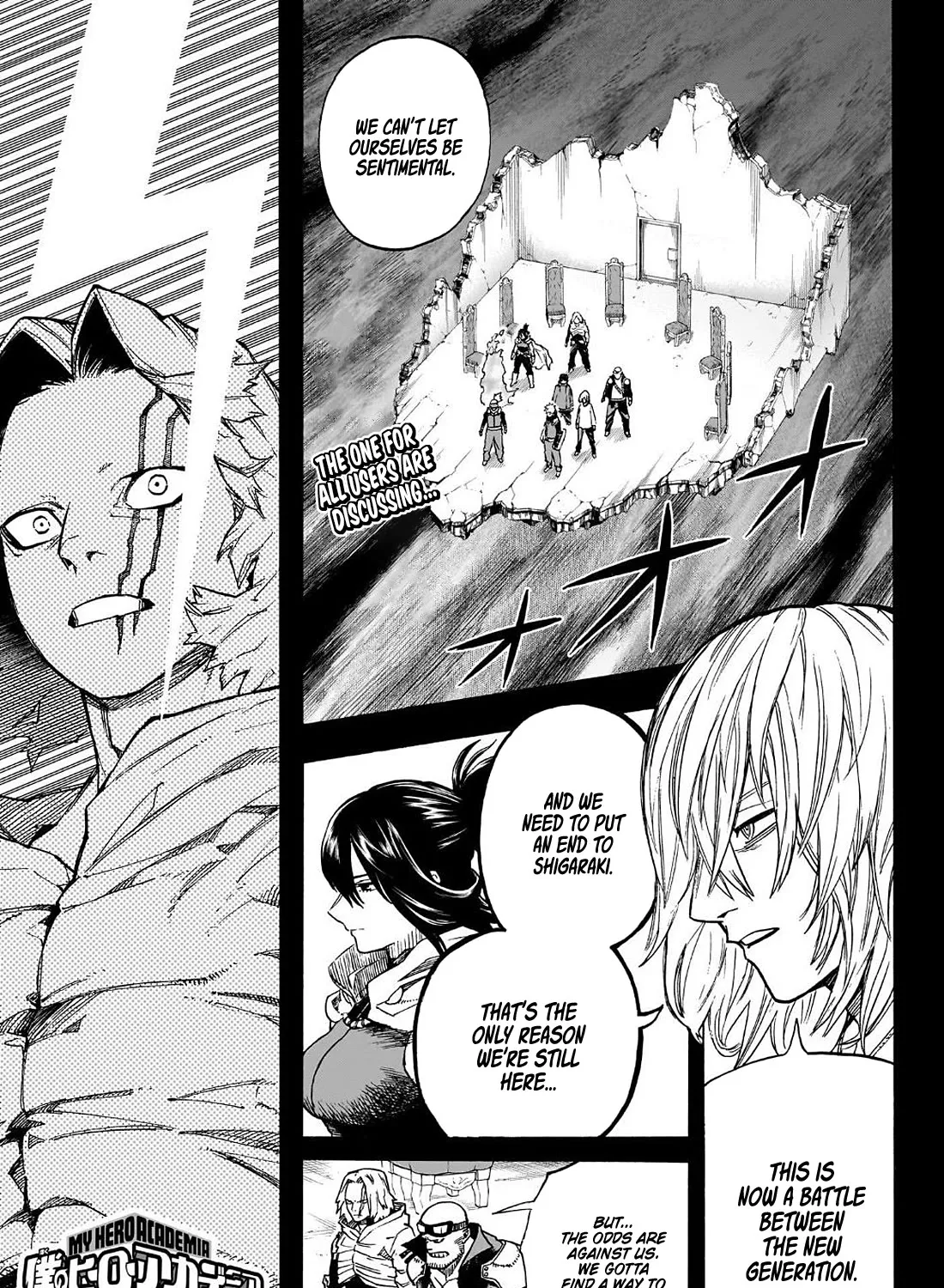 My Hero Academia, chapter 411, page 1