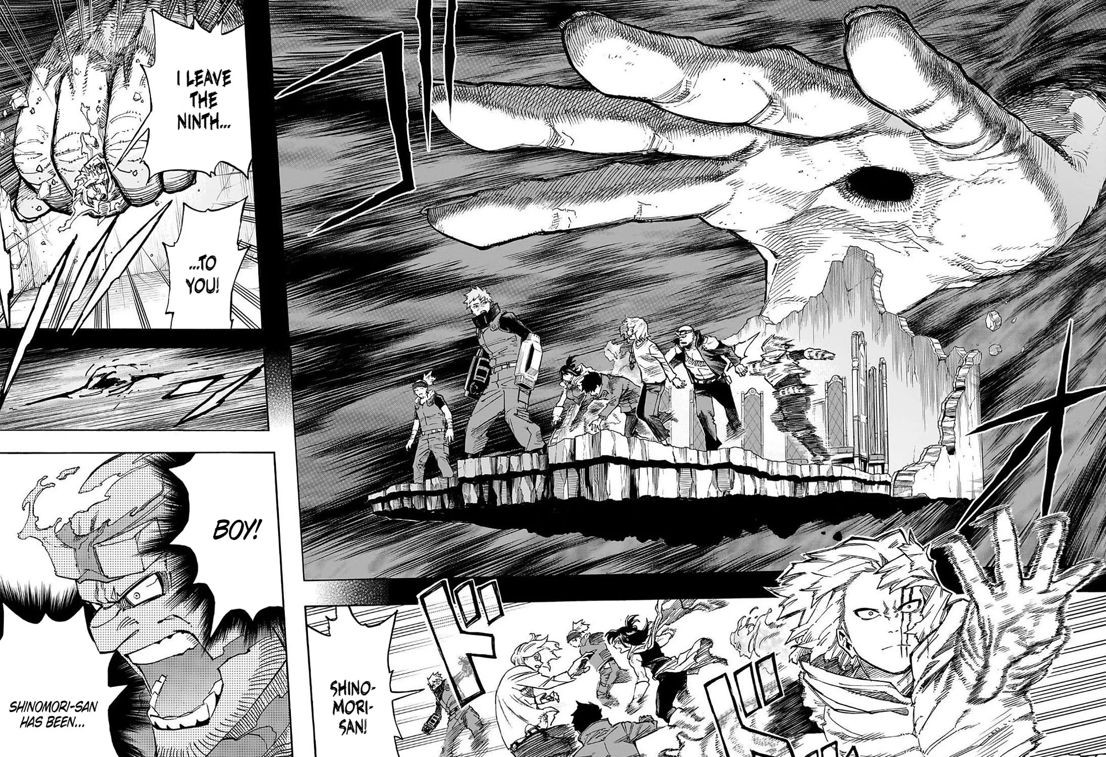 My Hero Academia, chapter 411, page 3