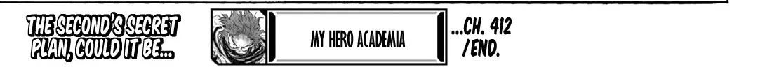 My Hero Academia, chapter 412, page 29
