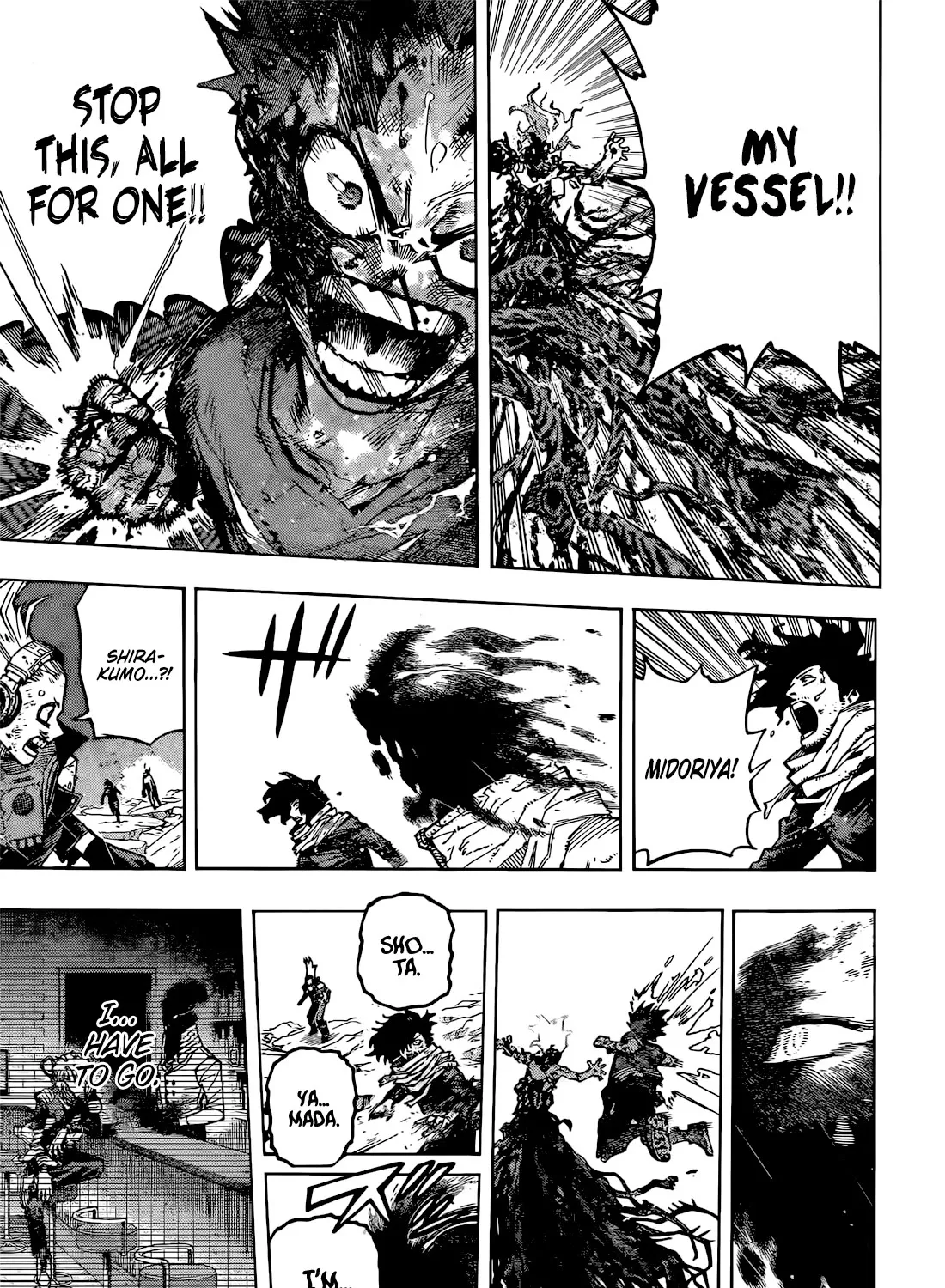 My Hero Academia, chapter 423, page 9