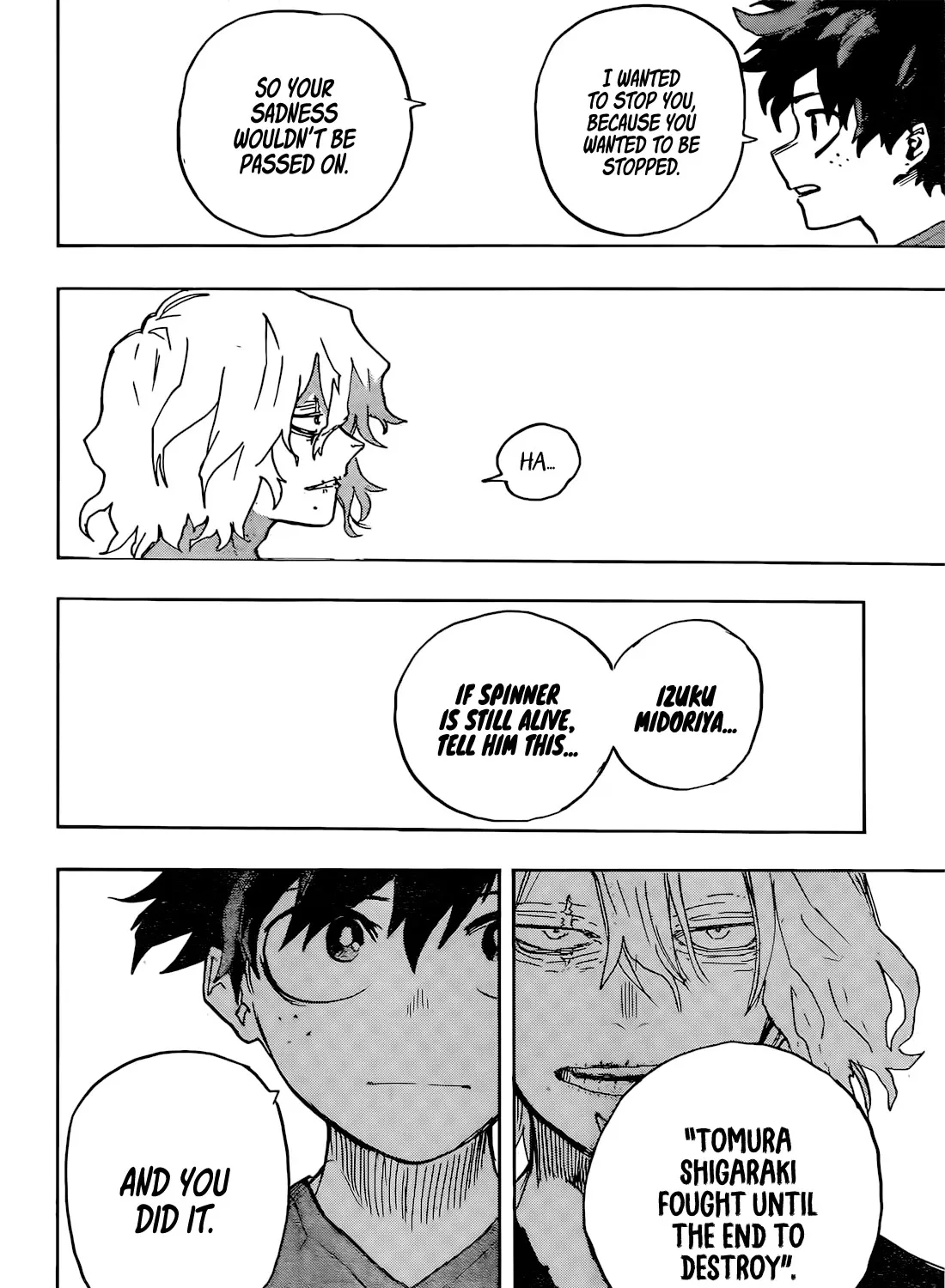 My Hero Academia, chapter 423, page 27