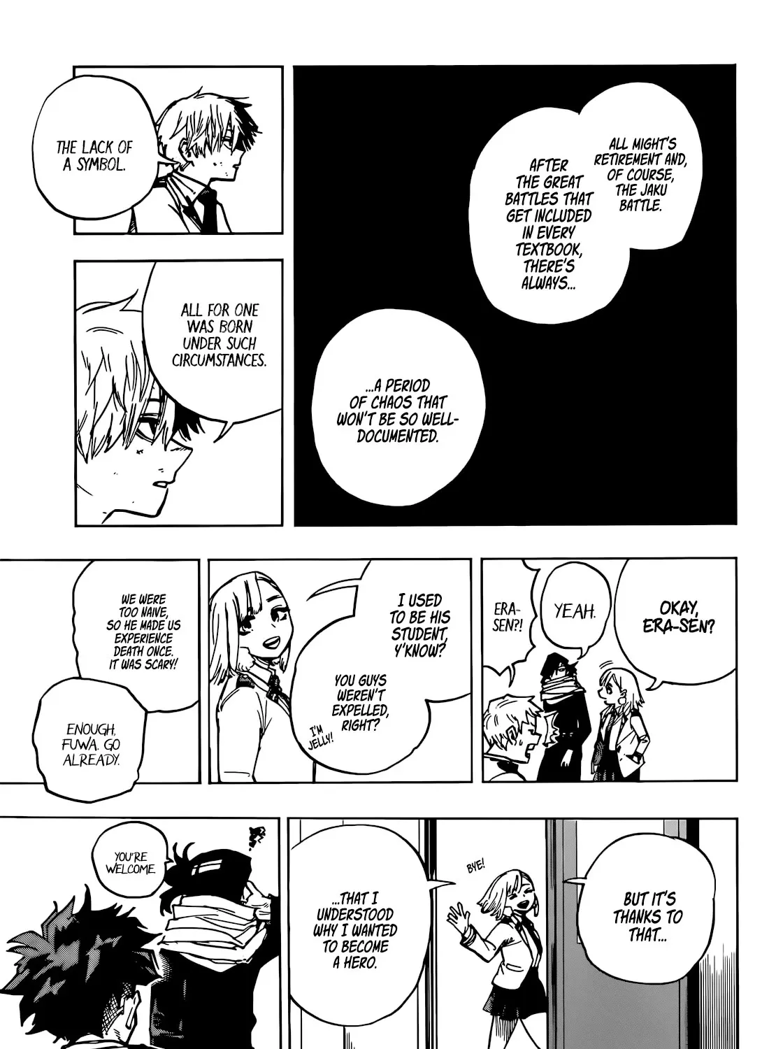My Hero Academia, chapter 425, page 21