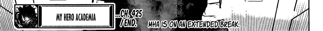 My Hero Academia, chapter 425, page 30