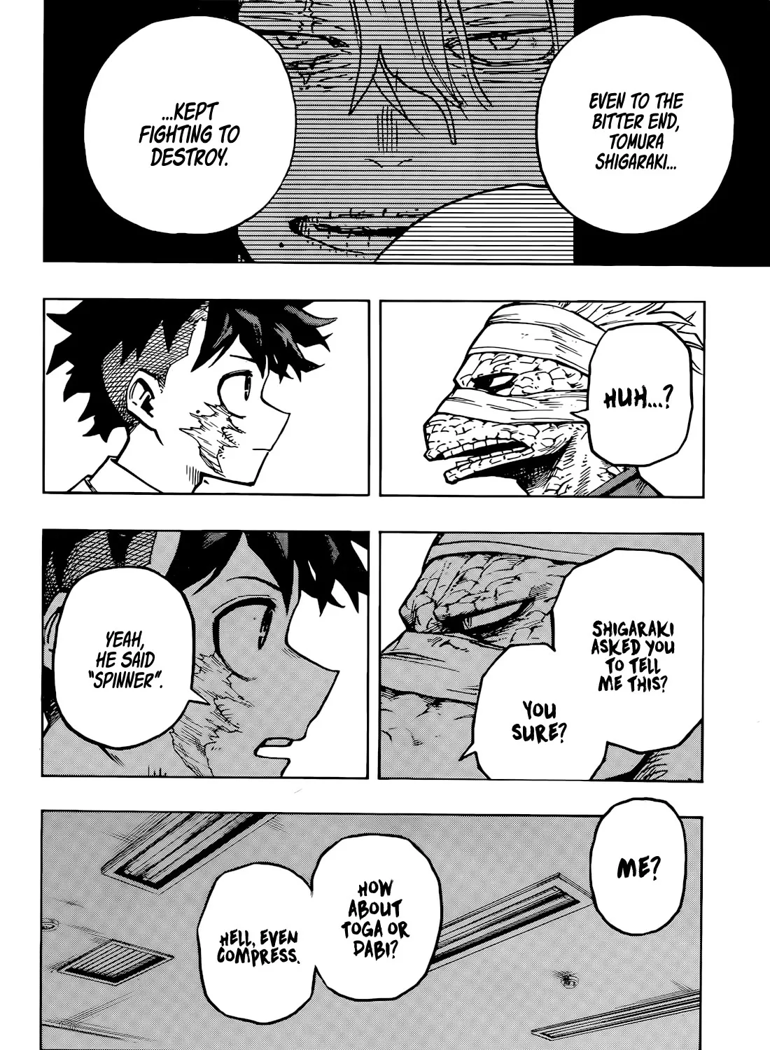 My Hero Academia, chapter 427, page 7