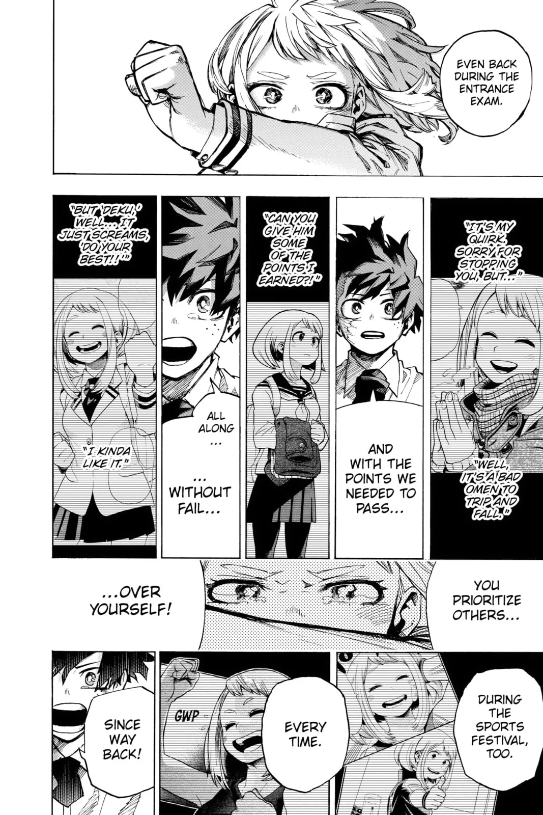 My Hero Academia, chapter 429, page 8