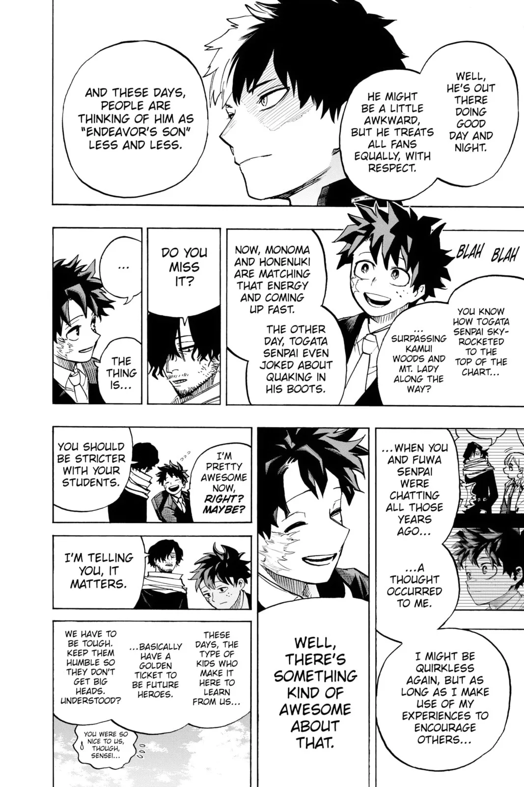 My Hero Academia, chapter 430, page 9