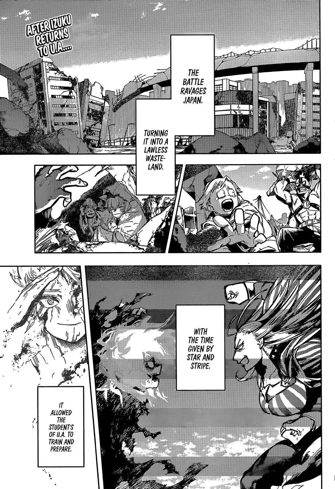 My Hero Academia, chapter 430.5, page 3