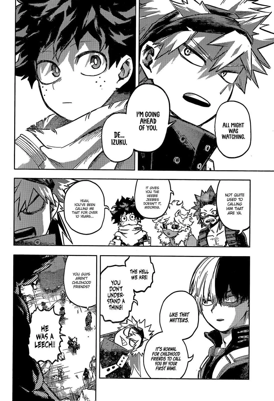 My Hero Academia, chapter 430.5, page 8