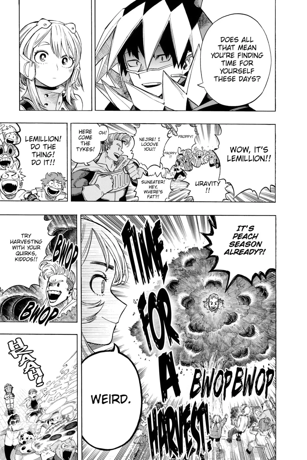 My Hero Academia, chapter 431 END, page 6
