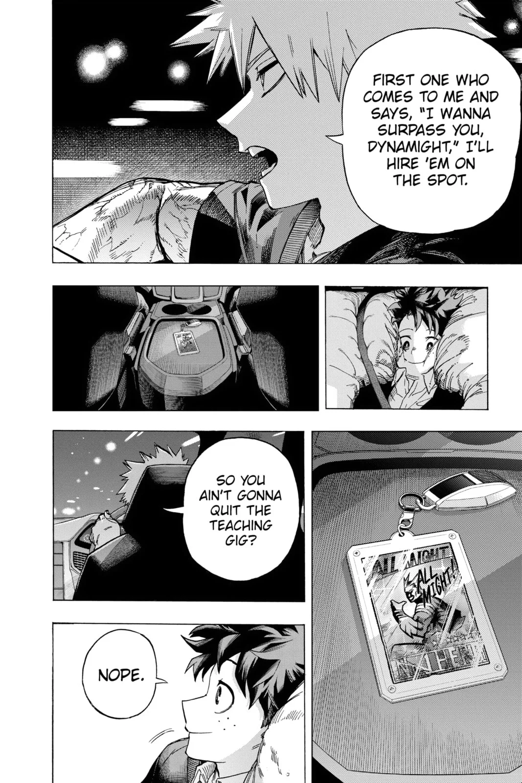 My Hero Academia, chapter 431 END, page 13