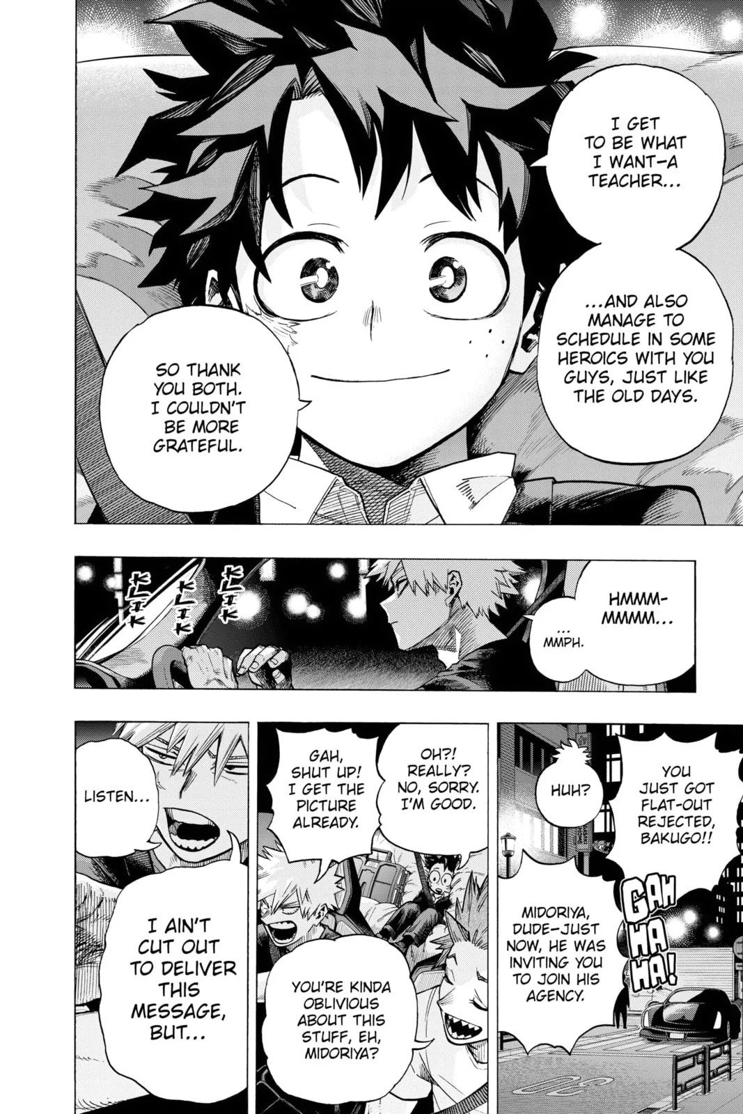 My Hero Academia, chapter 431 END, page 15