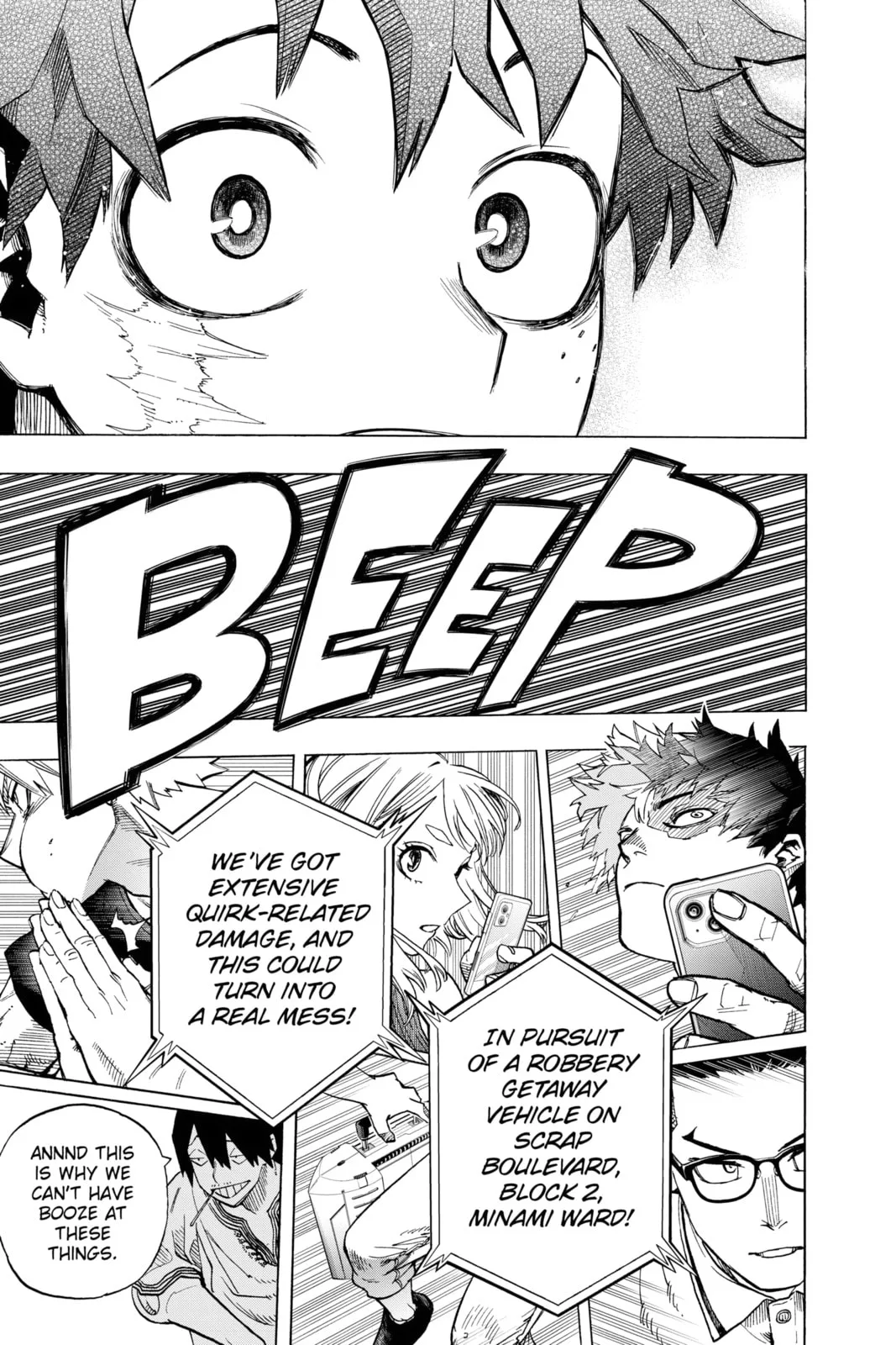 My Hero Academia, chapter 431 END, page 21