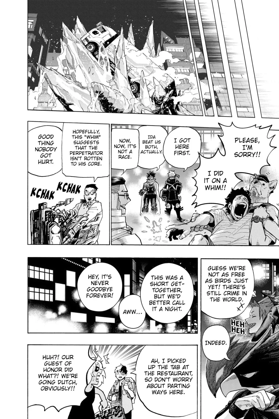 My Hero Academia, chapter 431 END, page 23