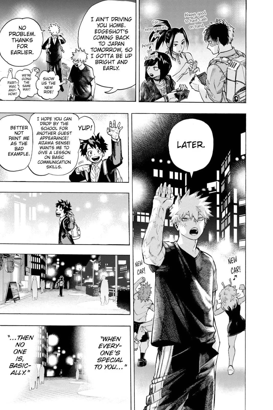 My Hero Academia, chapter 431 END, page 24