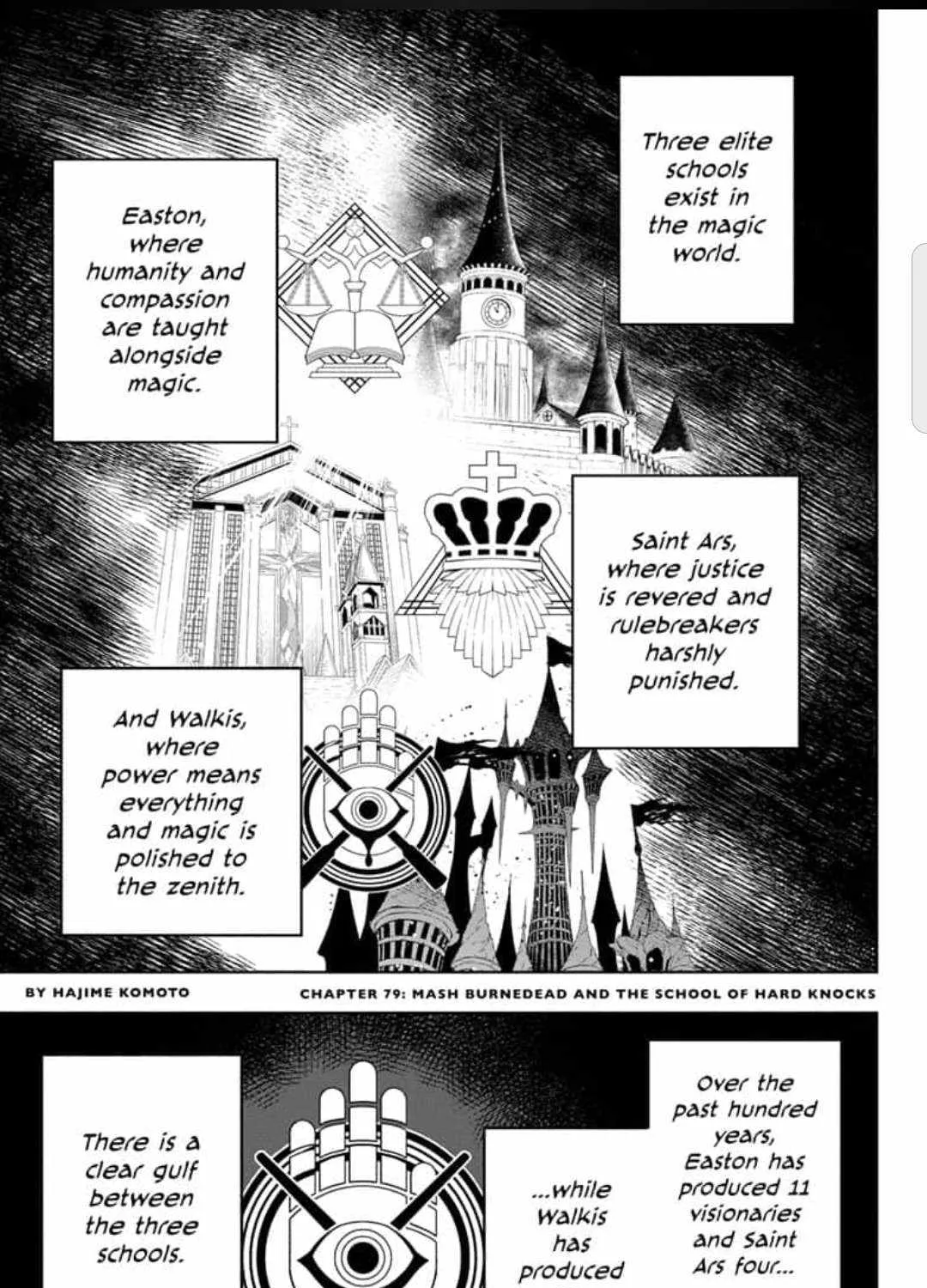 Mashle: Magic and Muscles, chapter 79, page 1