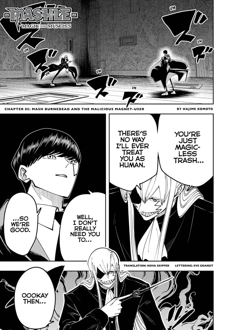 Mashle: Magic and Muscles, chapter 85, page 1