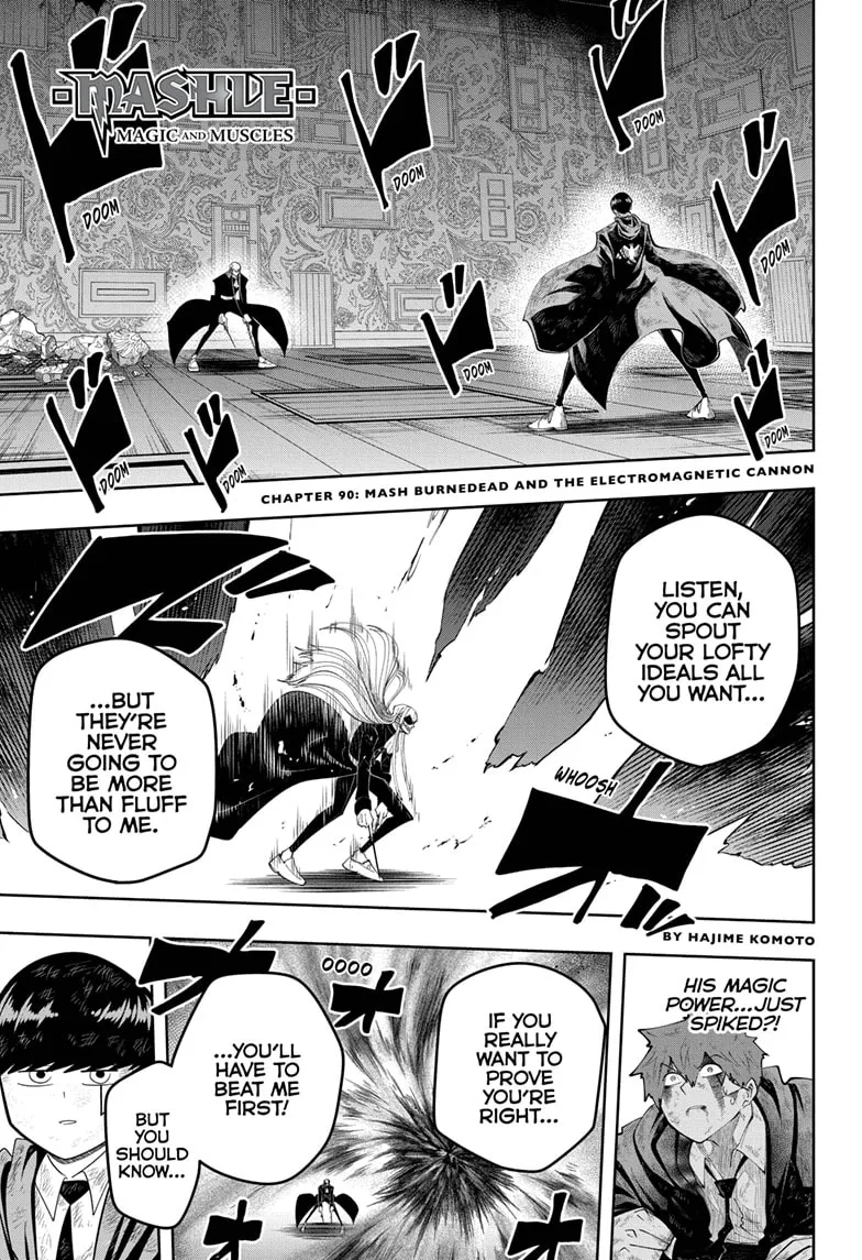 Mashle: Magic and Muscles, chapter 90, page 1