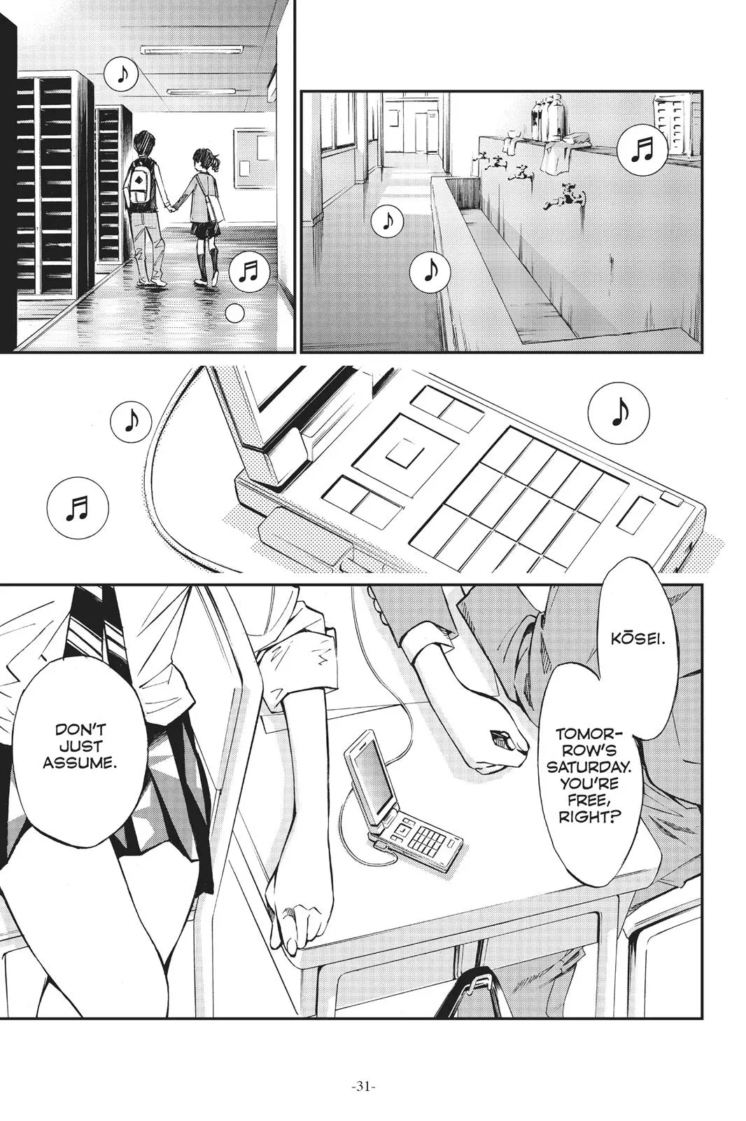 Shigatsu wa Kimi no Uso, chapter 1, page 30