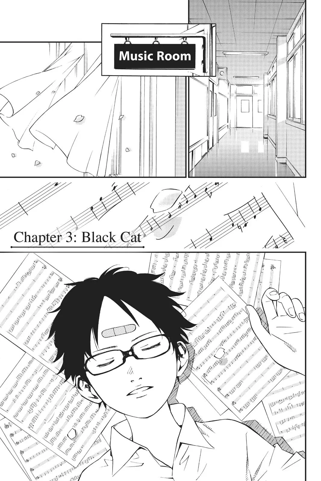 Shigatsu wa Kimi no Uso, chapter 3, page 1