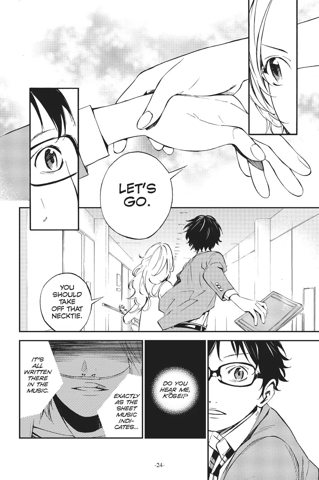 Shigatsu wa Kimi no Uso, chapter 5, page 23