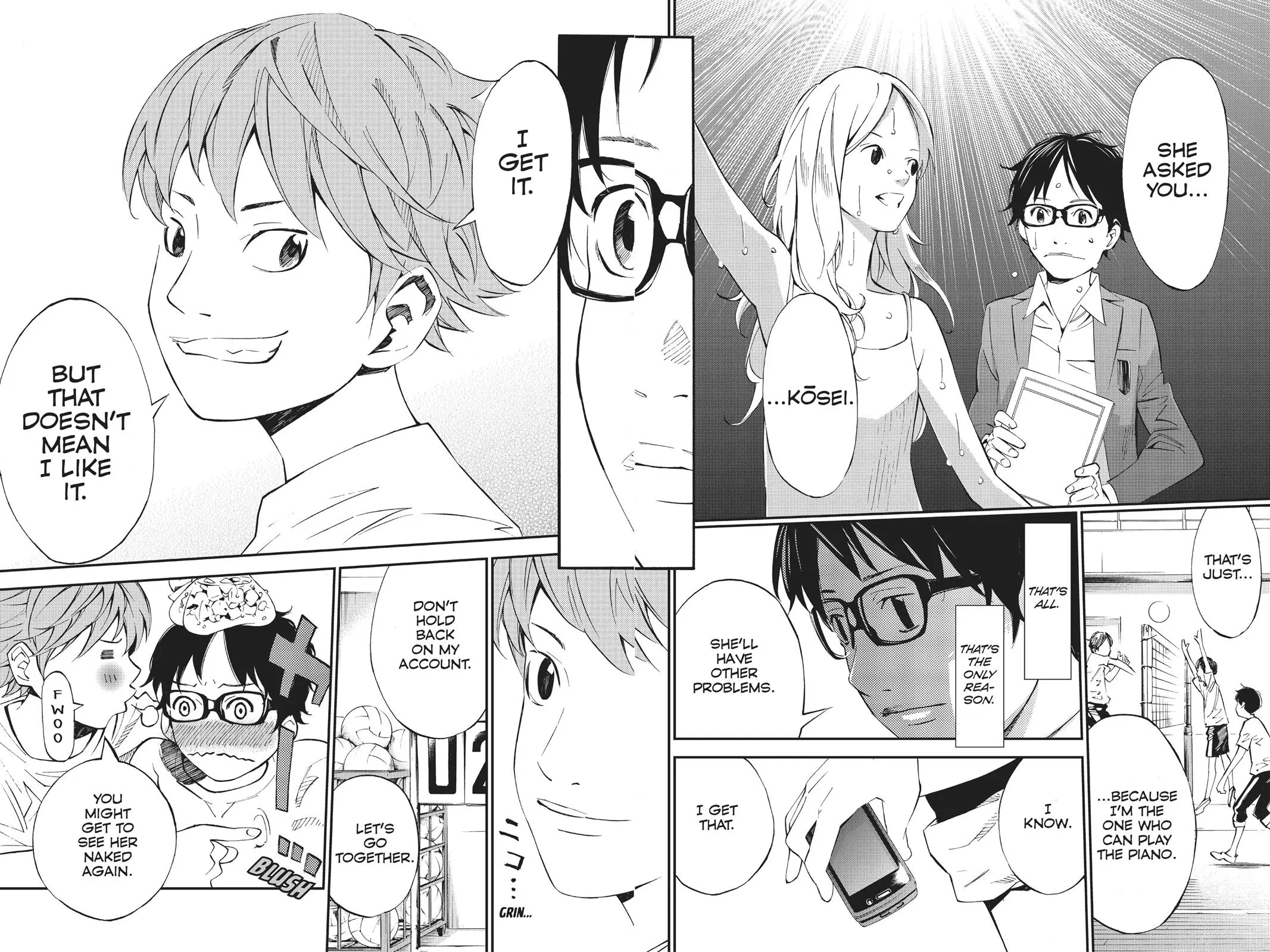 Shigatsu wa Kimi no Uso, chapter 8, page 11