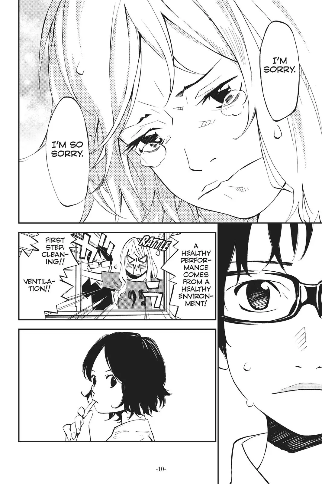 Shigatsu wa Kimi no Uso, chapter 9, page 9