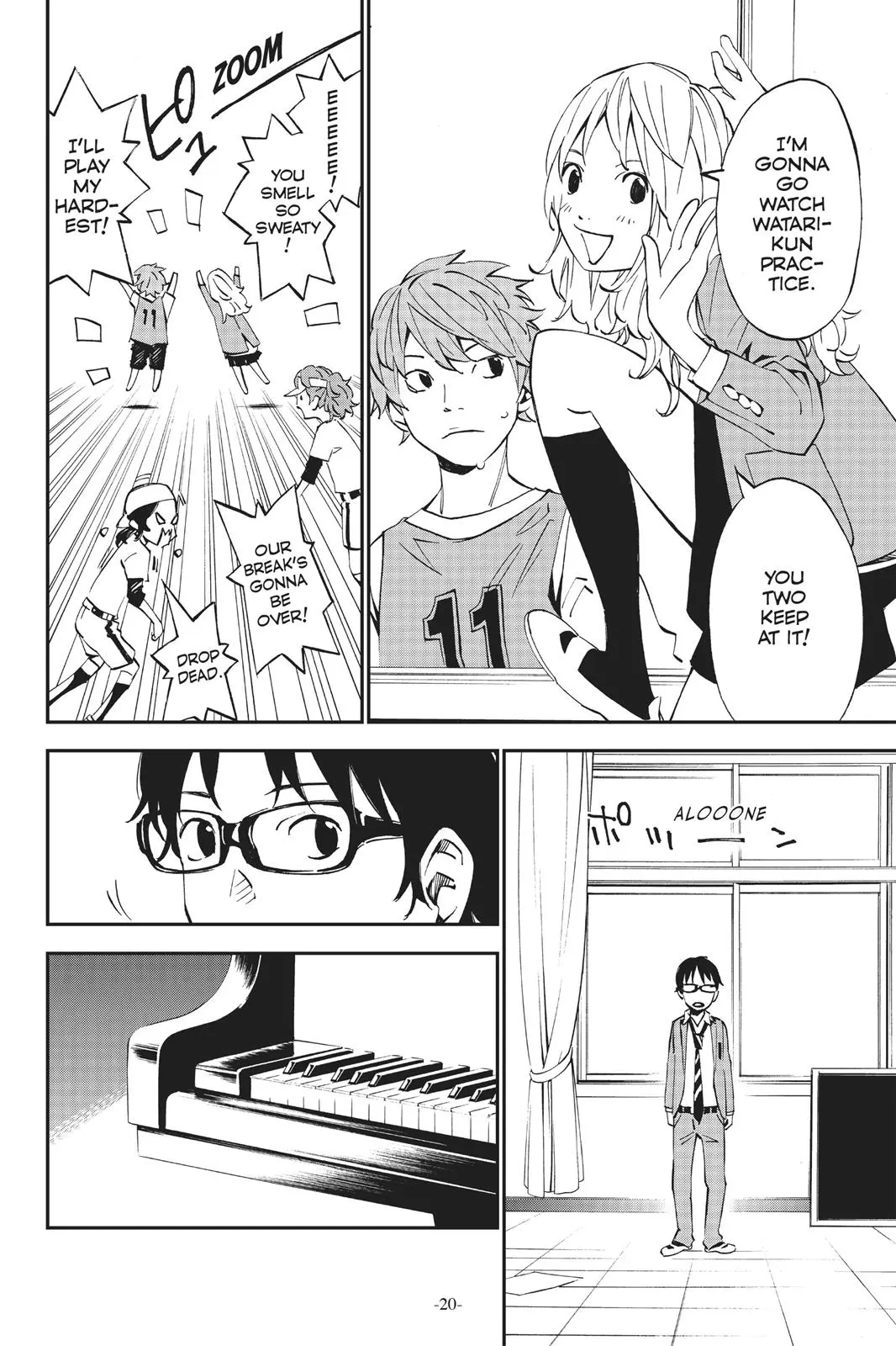 Shigatsu wa Kimi no Uso, chapter 9, page 18