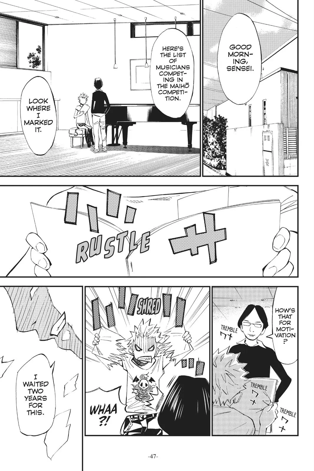 Shigatsu wa Kimi no Uso, chapter 9, page 45