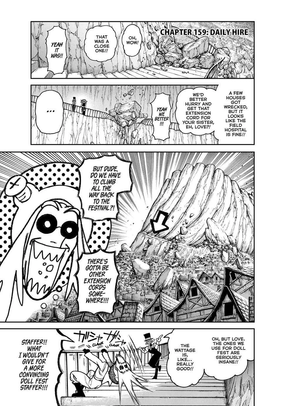 Gachiakuta Manga, chapter 159, page 1