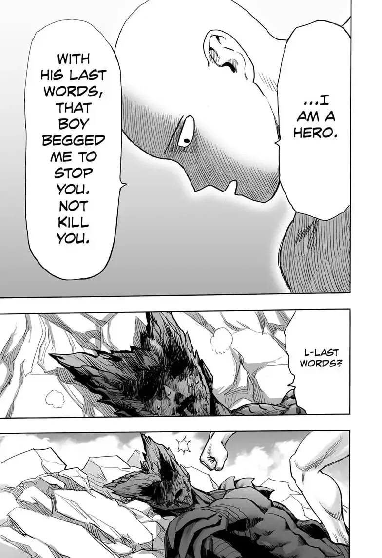 One Punch Man, chapter 166, page 36
