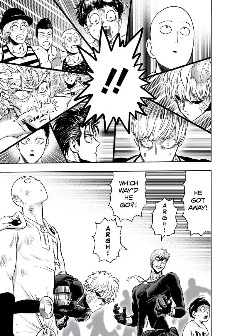One Punch Man, chapter 167, page 39