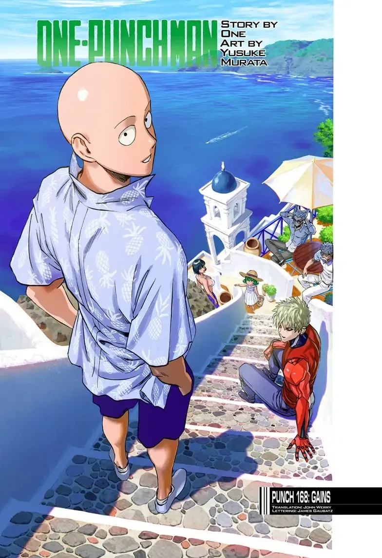 One Punch Man, chapter 168, page 1