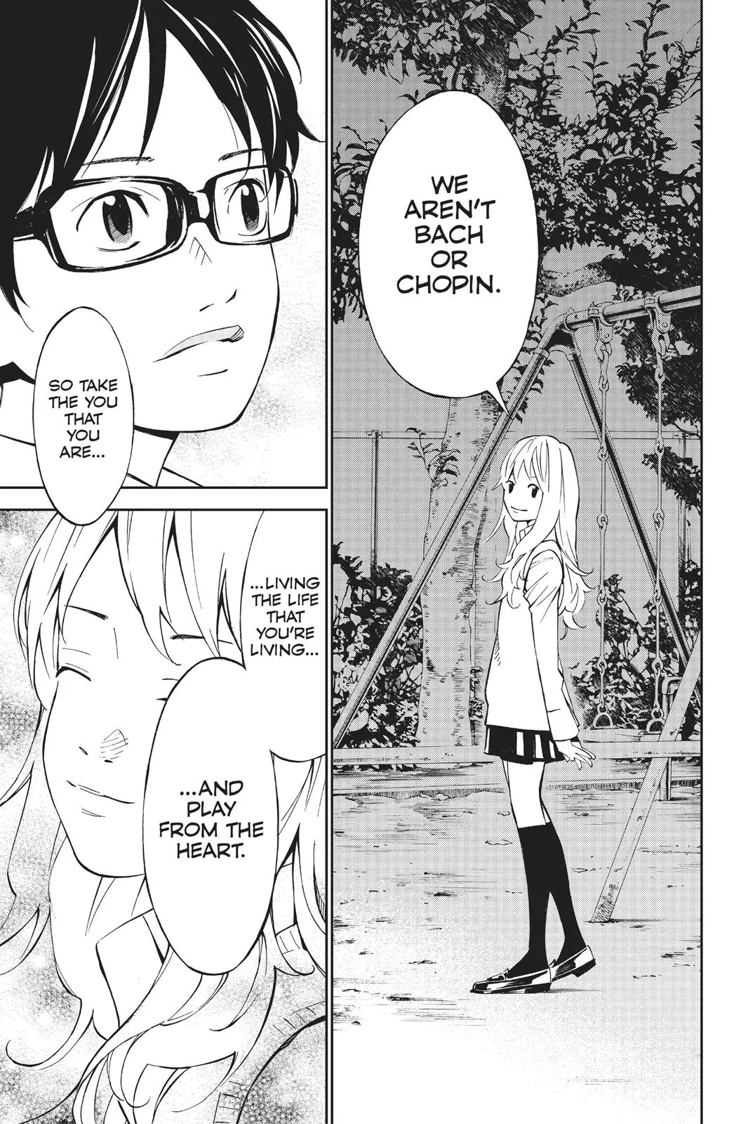 Shigatsu wa Kimi no Uso, chapter 11, page 32