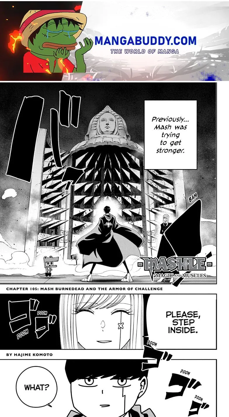 Mashle: Magic and Muscles, chapter 105, page 1
