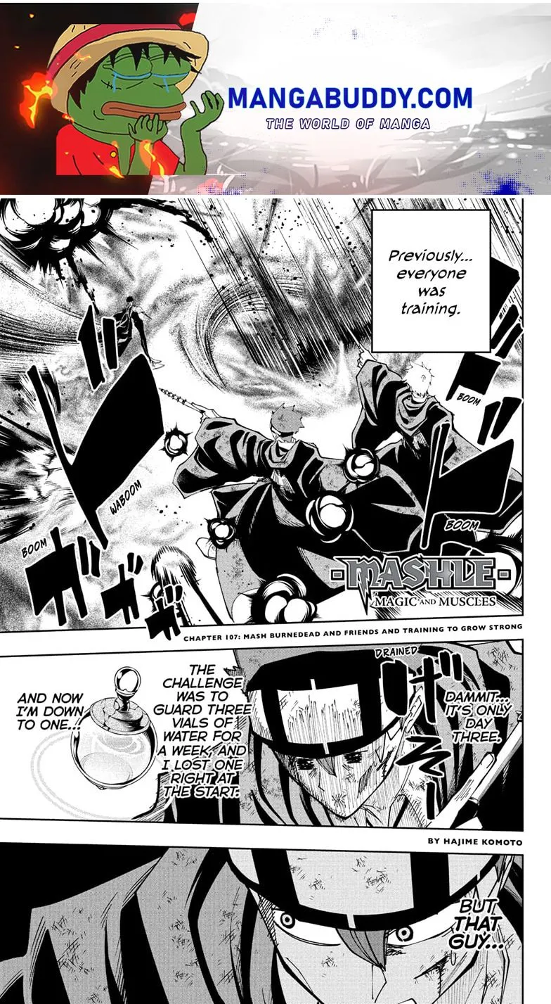 Mashle: Magic and Muscles, chapter 107, page 1