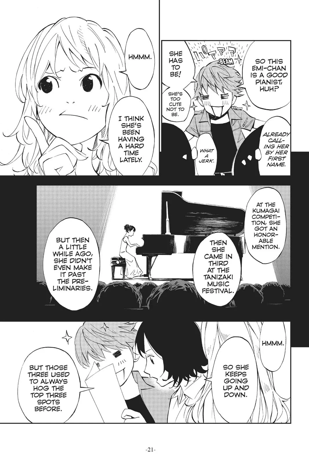 Shigatsu wa Kimi no Uso, chapter 13, page 19