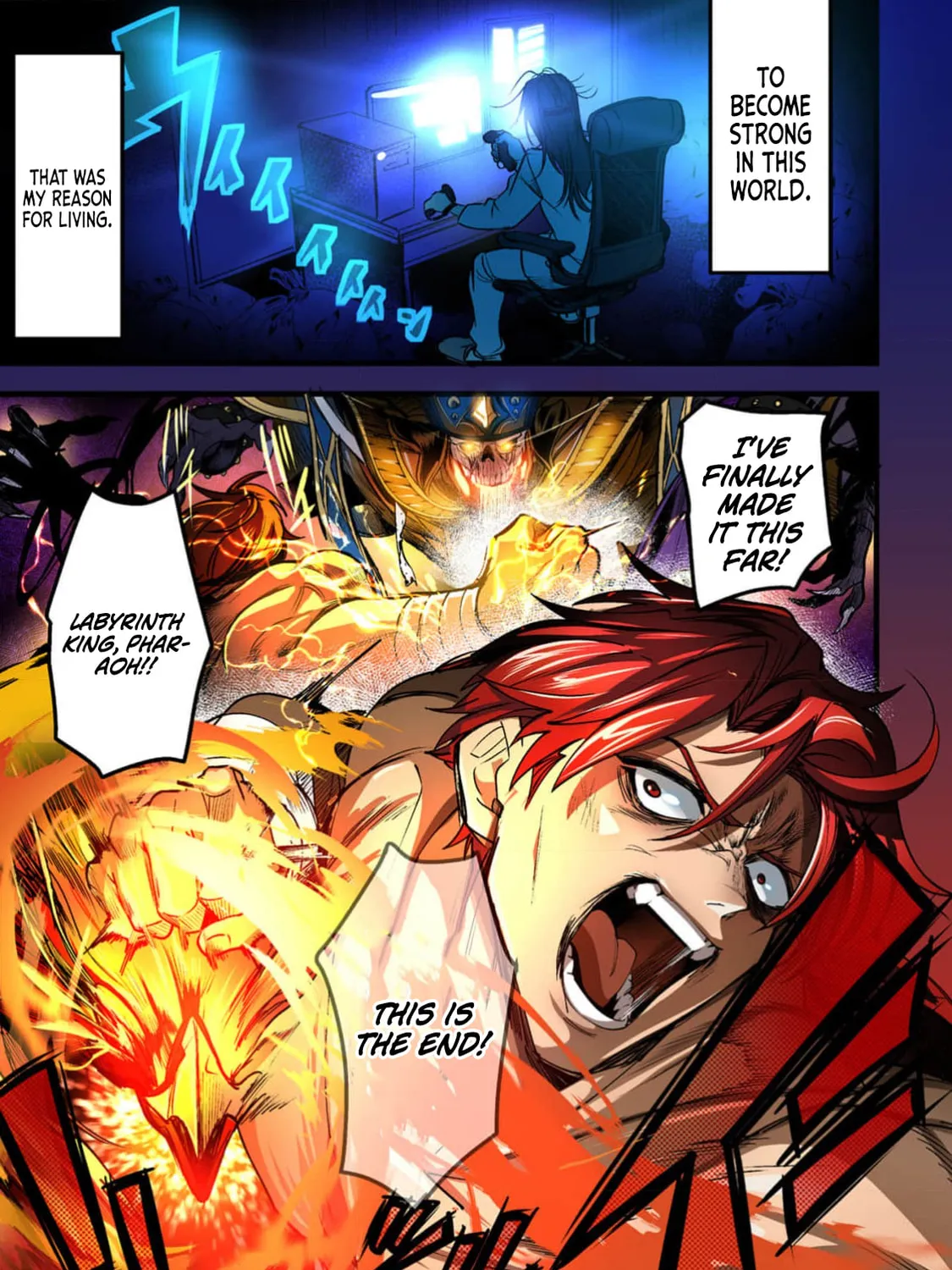 Chronicles of an Online Game Addict's Reincarnation in Another World: He Can't Use the Fighting Skill That Earned Him the Title of Fist King, so He Started Swinging a Club for Eight Hours a Day, chapter 1, page 6